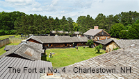 The Fort at #4 - Inside the Stockade from the Tower